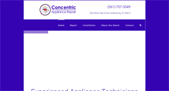 Desktop Screenshot of concentricservices.net